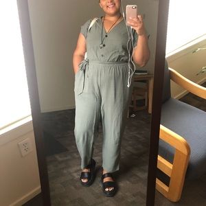 Gap XL Green Jumpsuit Romper